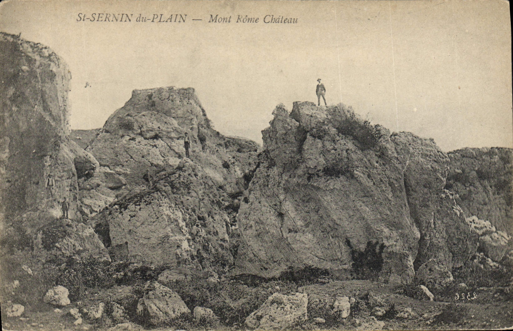 St-SERNIN du-PLAIN — Mont Rôme Château — Éditeur : 9554