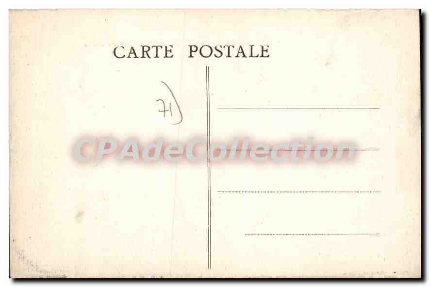 La Clayette (S.-et-L.) — El Parque, el Estanque y el Castillo — Editor: Molt-Belton — Reverso
