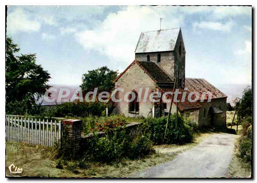 CPSM Uchon église