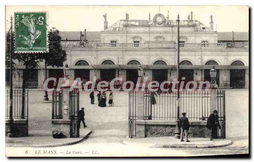 CPA Le Mans La Gare