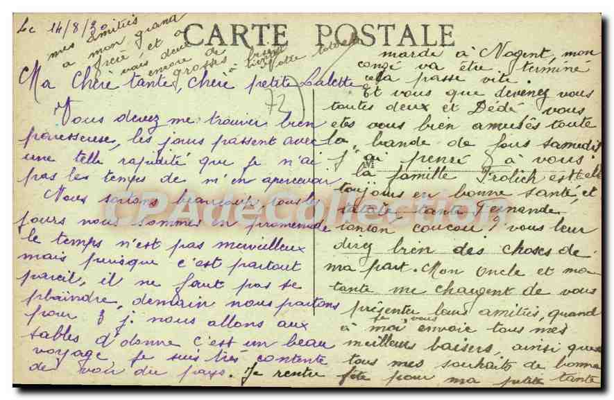 Le Mans - Lycée de Jeunes Filles - Façade rue Berthelot, au fond rue Saint-Bertrand — Reverso
