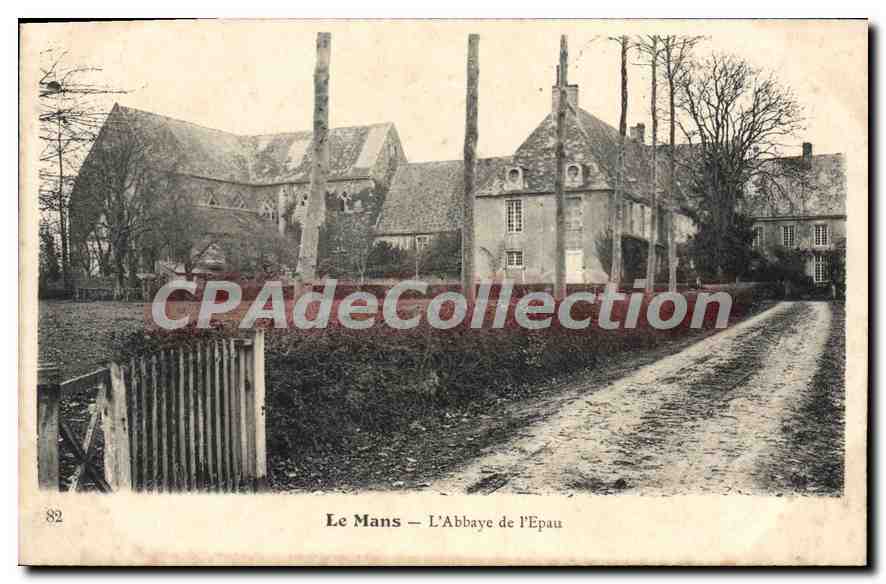 CPA Le Mans L'Abbaye De I'Epau