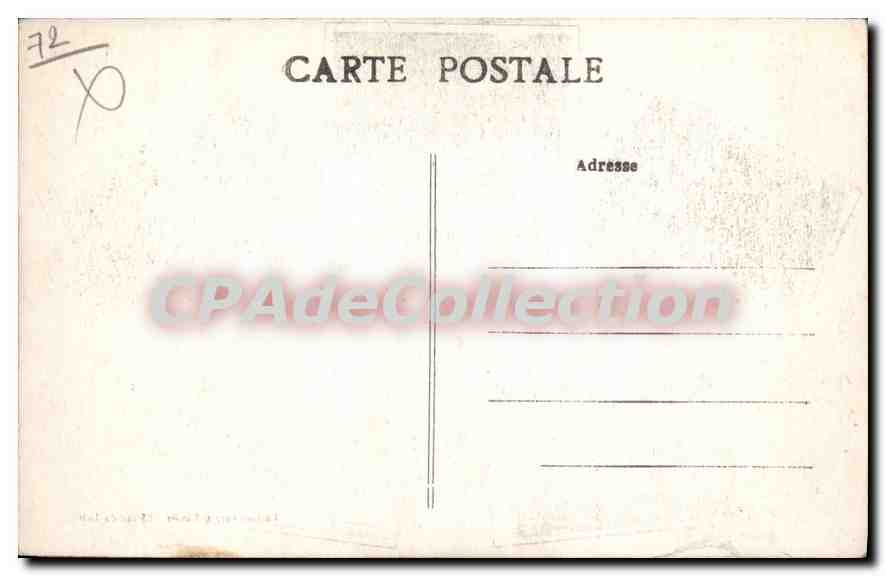 CPA Foret De Bercey souvenir — Rückseite
