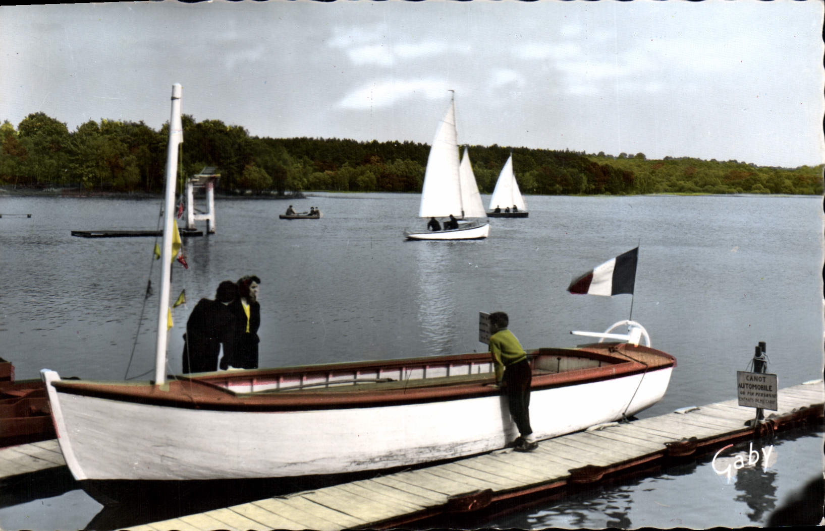 CPA Coco Plage Sille Le Guillaume yacht