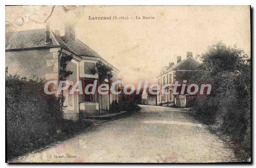 CPA Lavernat La Mairie