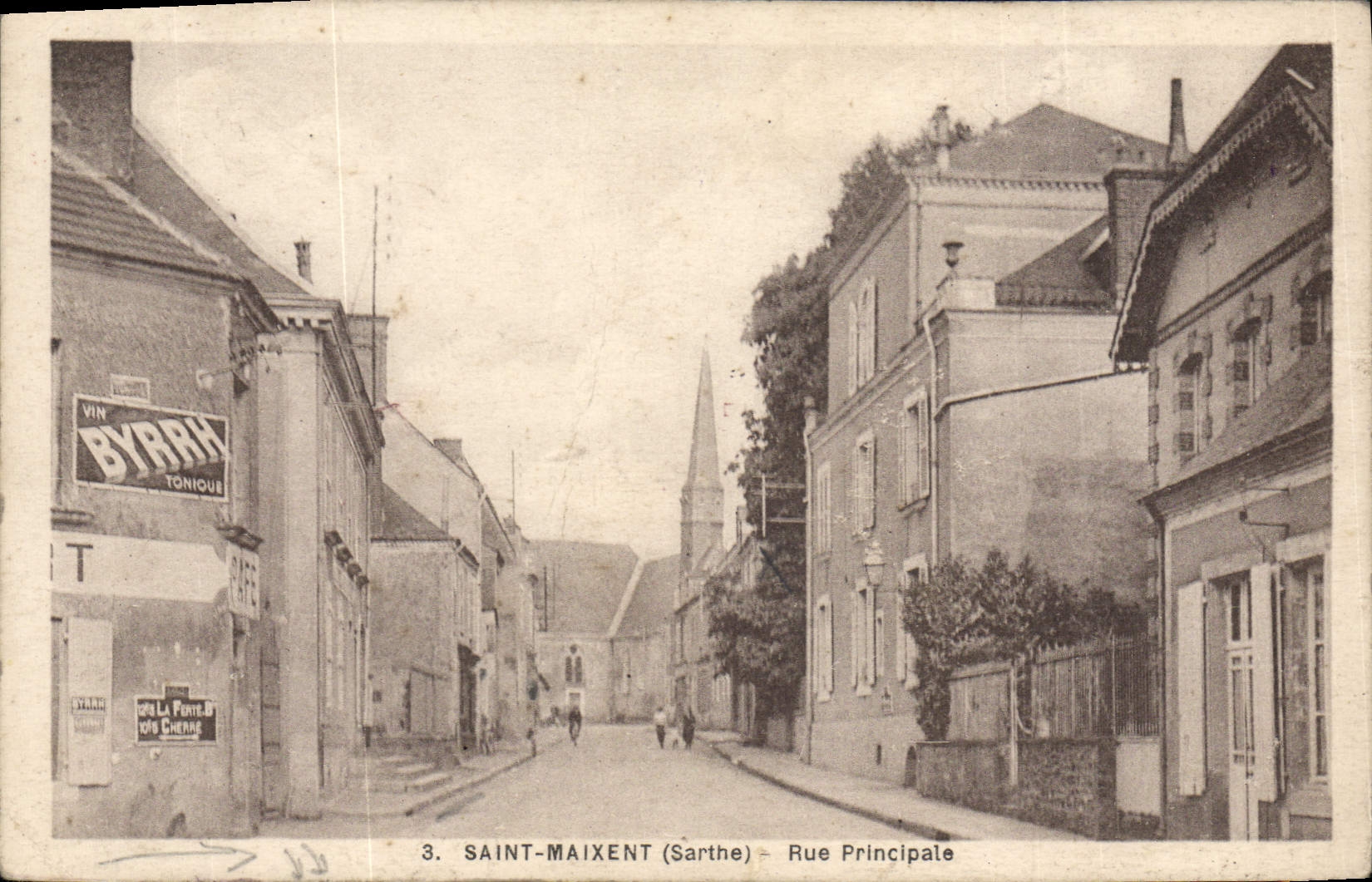 CPA Saint Maixent Rue Principale