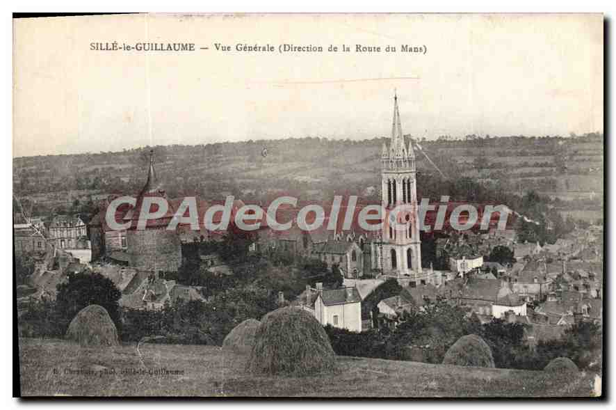 CPA Sille Le Guillaume Vue Generale