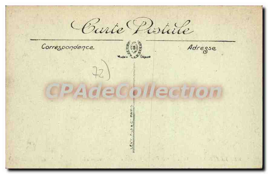 La Flèche — Prytanée Militaire — Une séance d’escrime — Édition N.G. — Verso