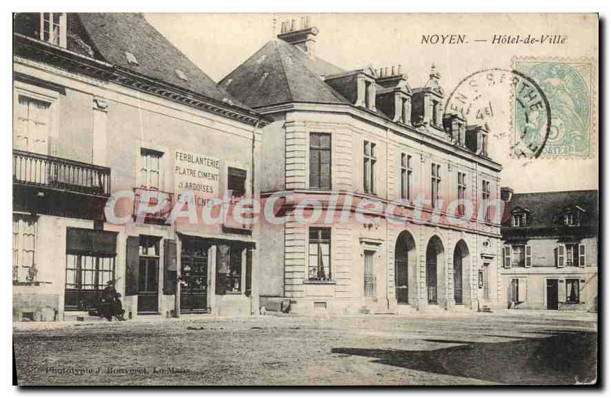 CPA Noyen Hotel De Ville