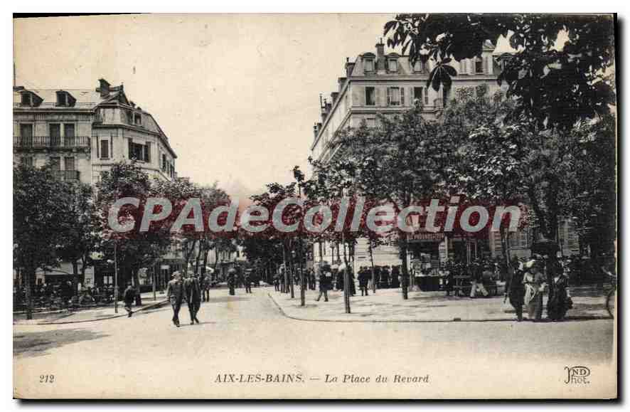 CPA Aix Les Bains La Place Du Revard