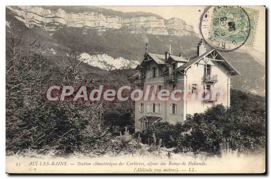 CPA Aix Les Bains station climatérique Des Corbieres