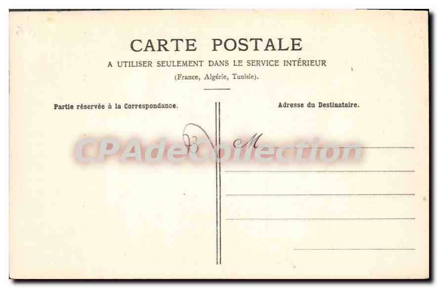 Aix-les-Bains — Piscine-Bains à l'Établissement Thermal des Dames — G. Brun, phot.-édit., Aix (Savoie) — Verso