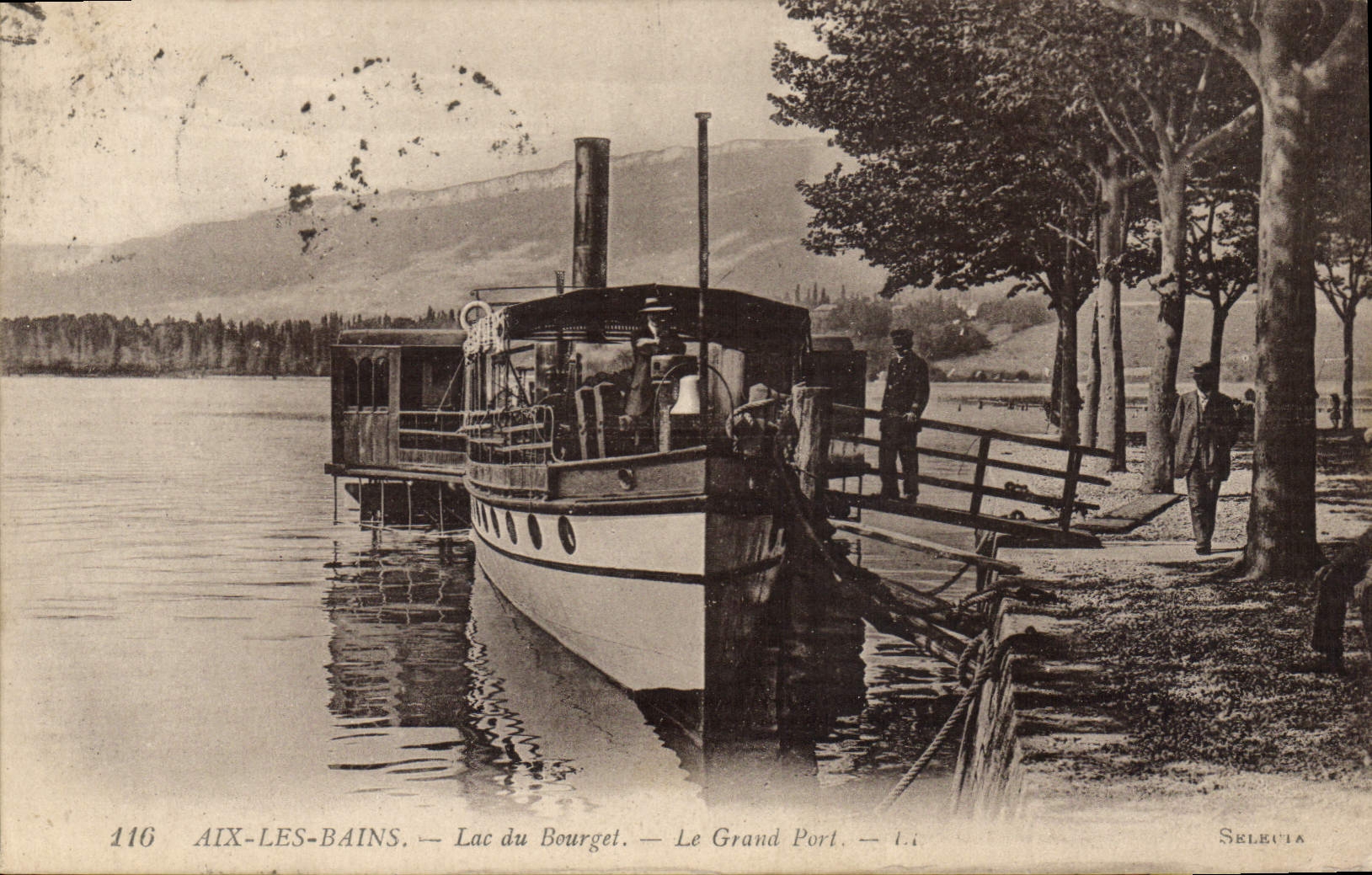 Aix-les-Bains — Lago de Bourget — El Gran Puerto — Séleucia, n° 116