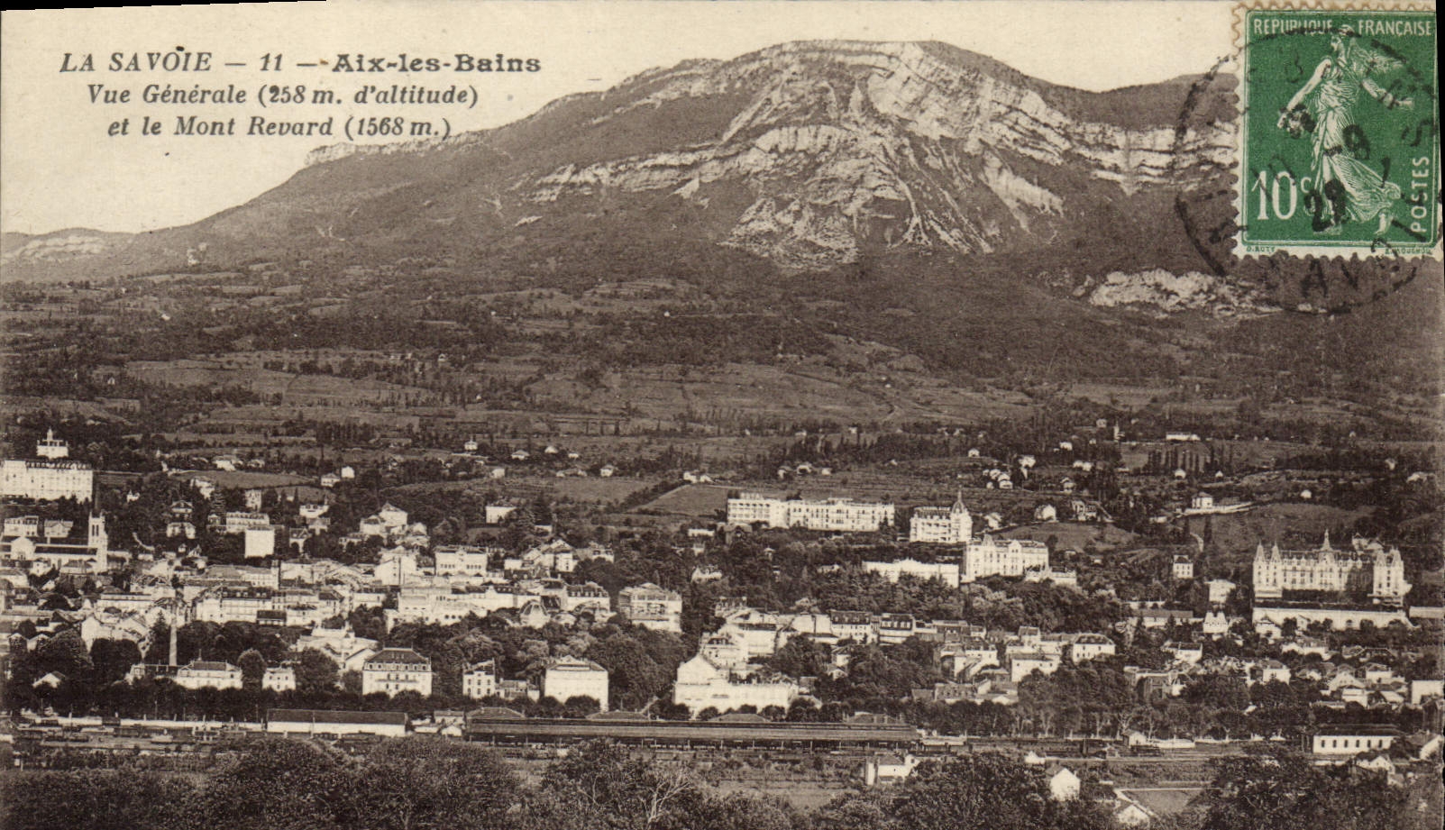 CPA Aix Les Bains Vue Generale