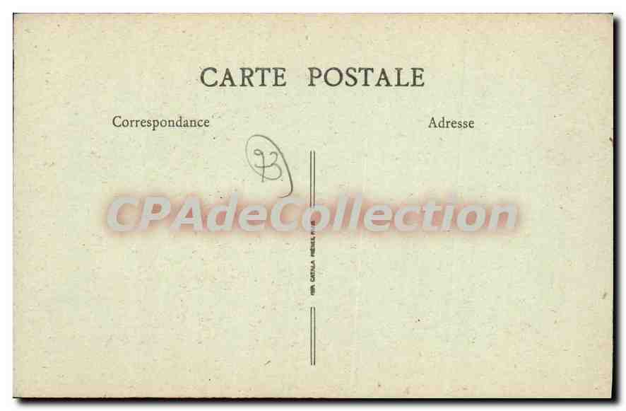 CPA Aix Les Bains porte bonheur — Rückseite