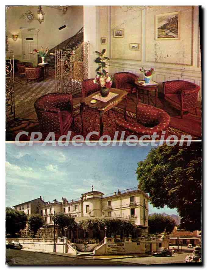CPSM Aix Les Bains Pavillon Rivollier hotel restaurant