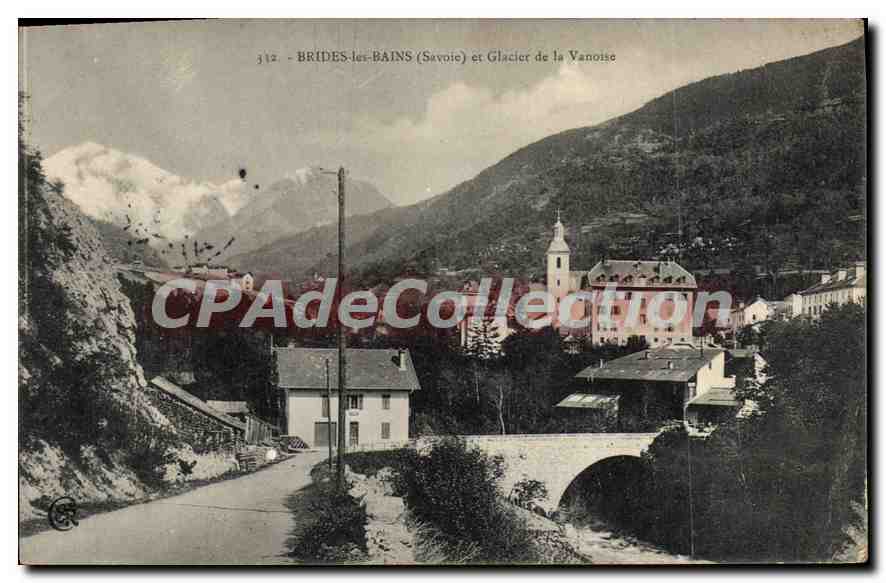 CPA Brides Les Bains Et Glacier De La Vanoise