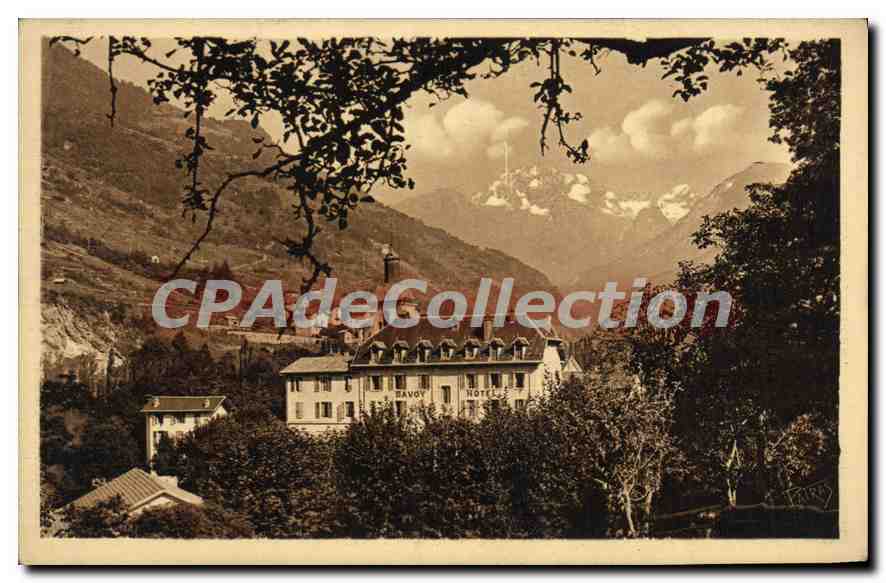 CPA Brides Les Bains Campia Proprietaire hôtel Savoy