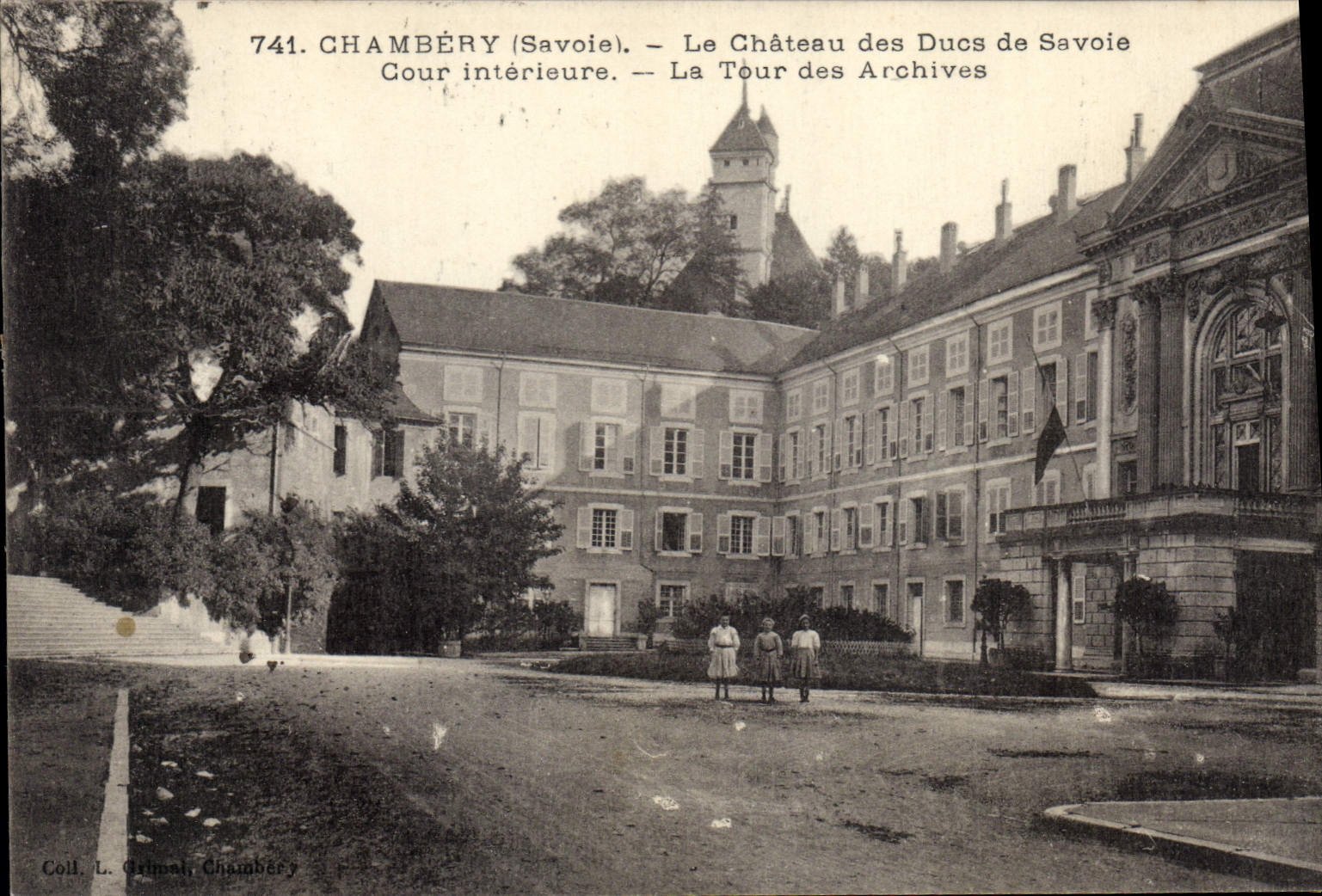 CPA Chambery Le Chateau Des Ducs De Savoie