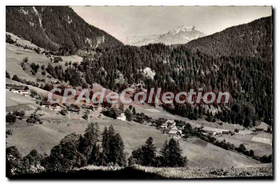 CPA Beaufort Les Outards Vue Sur Le Massif