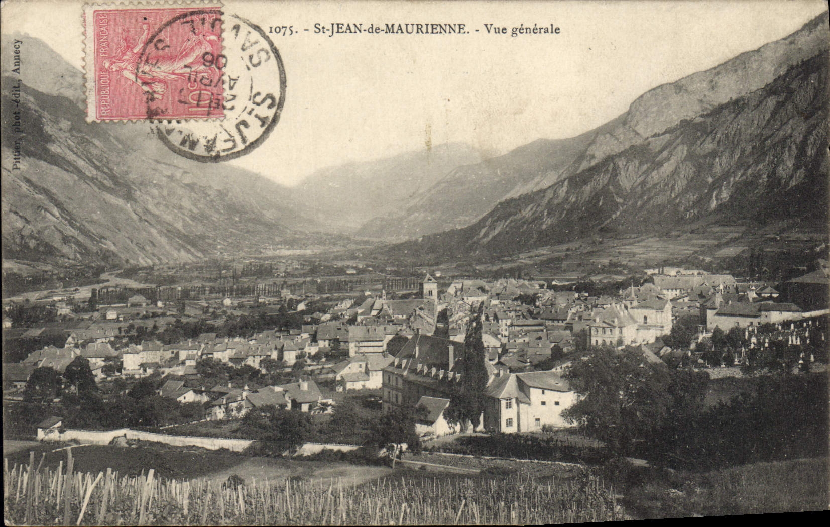 CPA St Jean De Maurienne Vue Generale
