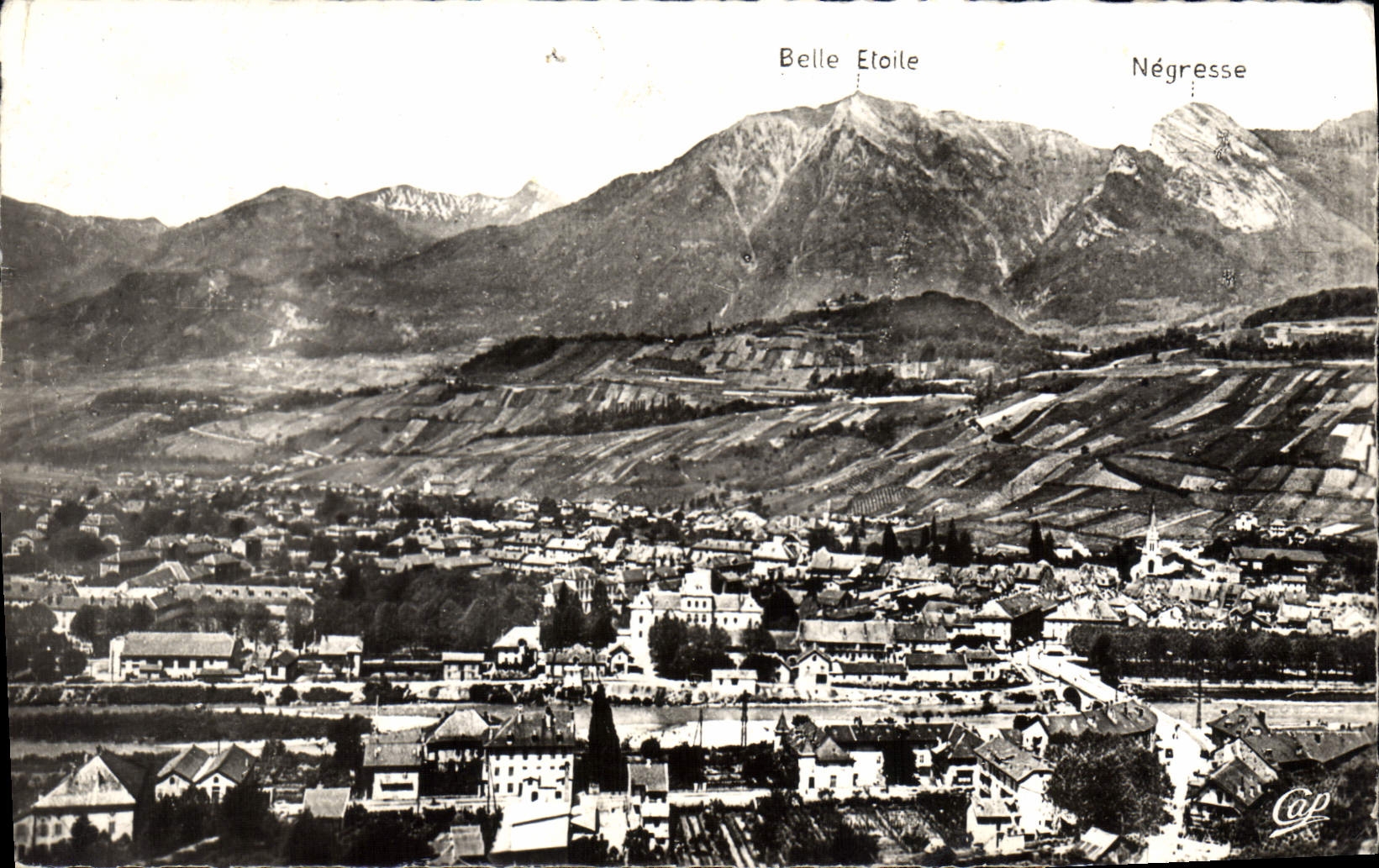 CPA Albertville vue générale Belle Etoille Negresse