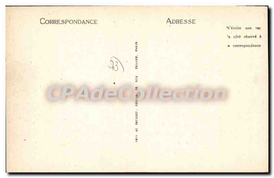 CPA La Tarentaise Massif De La Vanoise route de Valloire tunnel et télégraphe — Rückseite