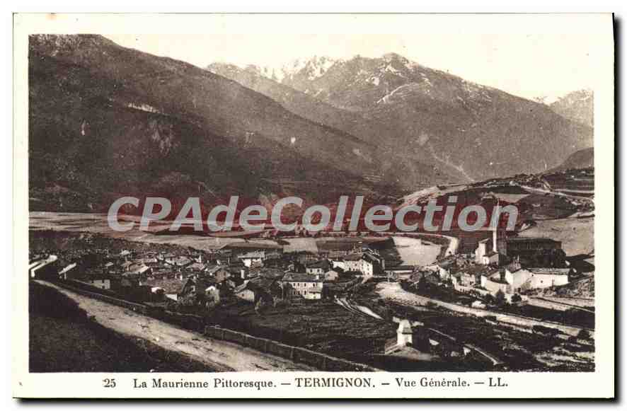 CPA Termignon Vue Generale