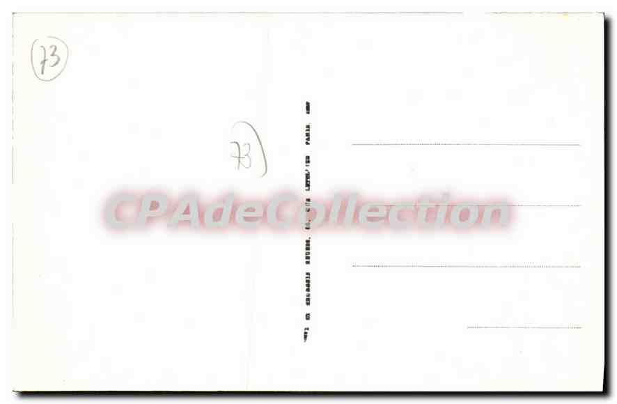 CPA Termignon Vue Generale — Verso