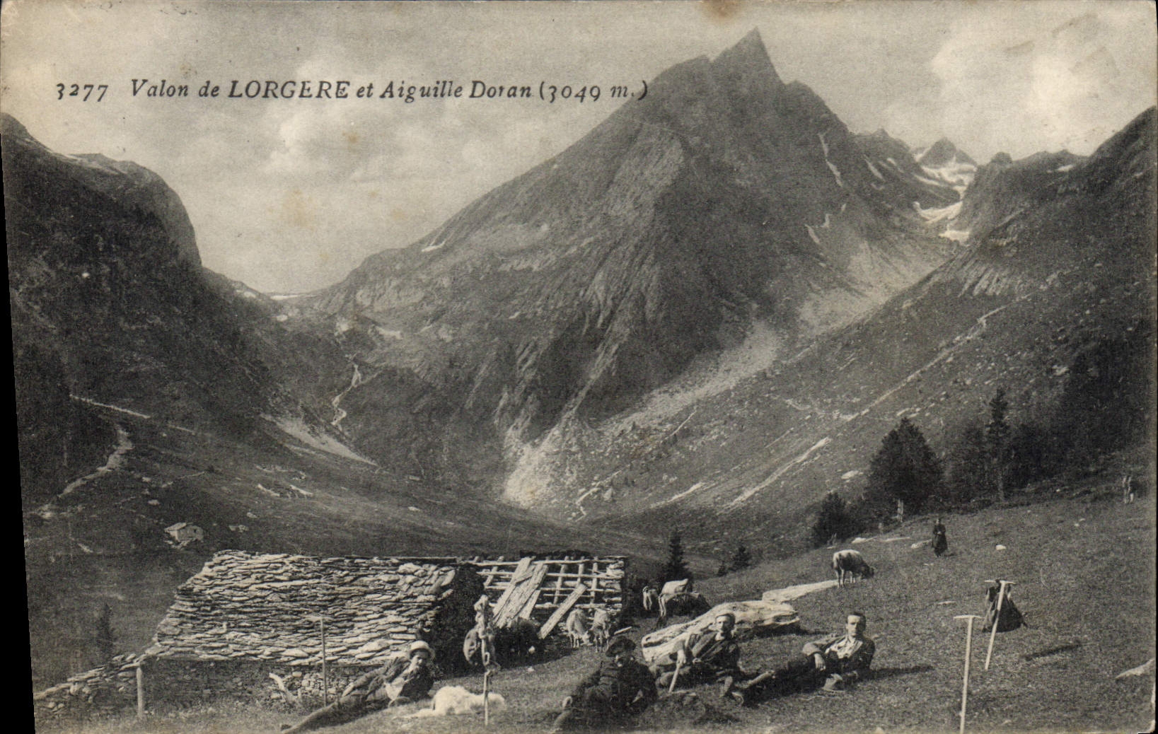 CPA Valon De Lorgere Et Aiguille Doran