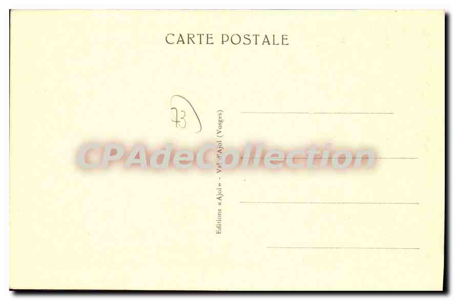 CPA Conflans Le Vieux — Rückseite