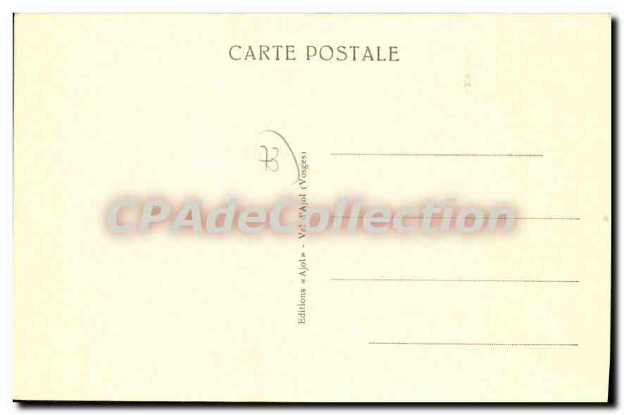 CPA Conflans La Vieille Fontaine Et Rue Gabriel Perouse — Rückseite