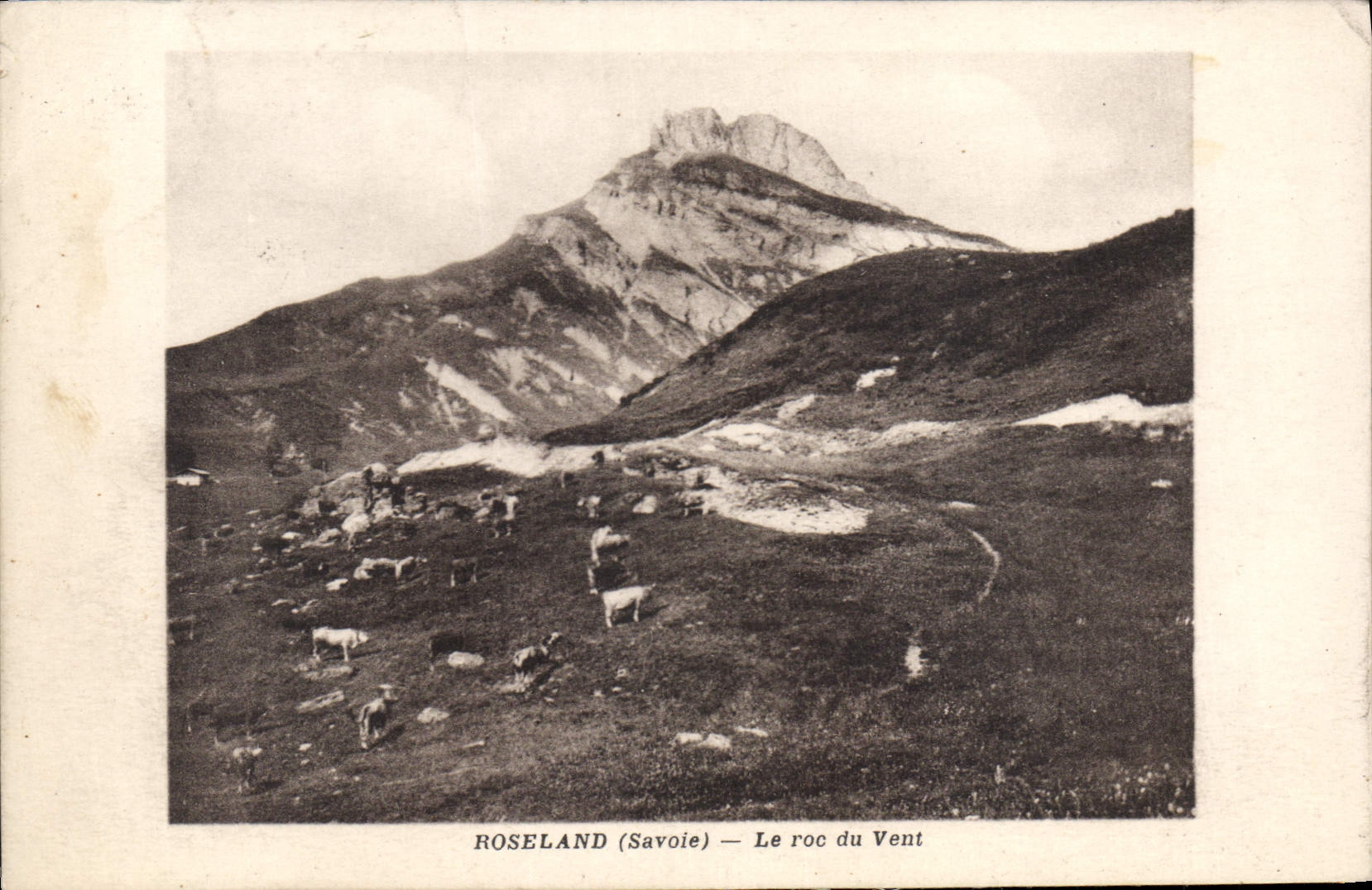 CPA Roseland Le Roc Du Vent