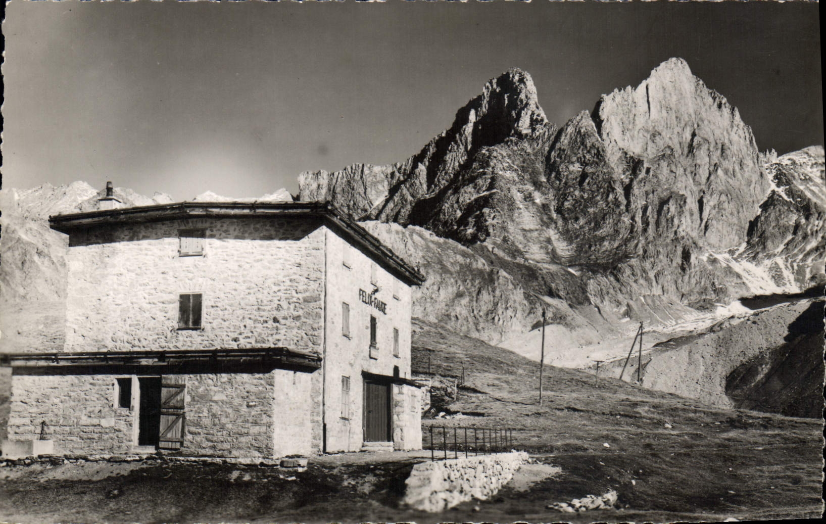 CPA Pralognan La Vanoise refuge Félix Faure