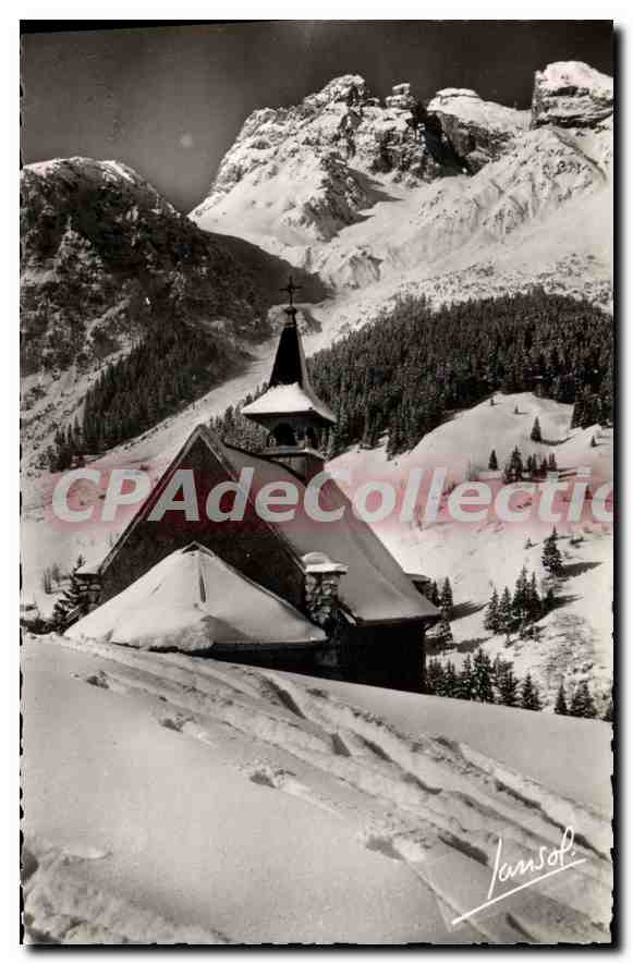 CPA PRALOGNAN-la-VANOISE chapelle des Cranges