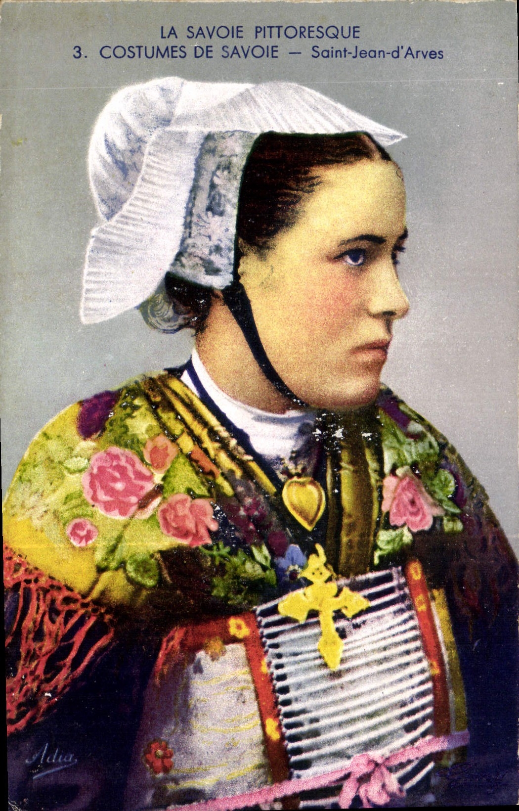 CPA Costumes De Savoie Saint Jean D'Arves