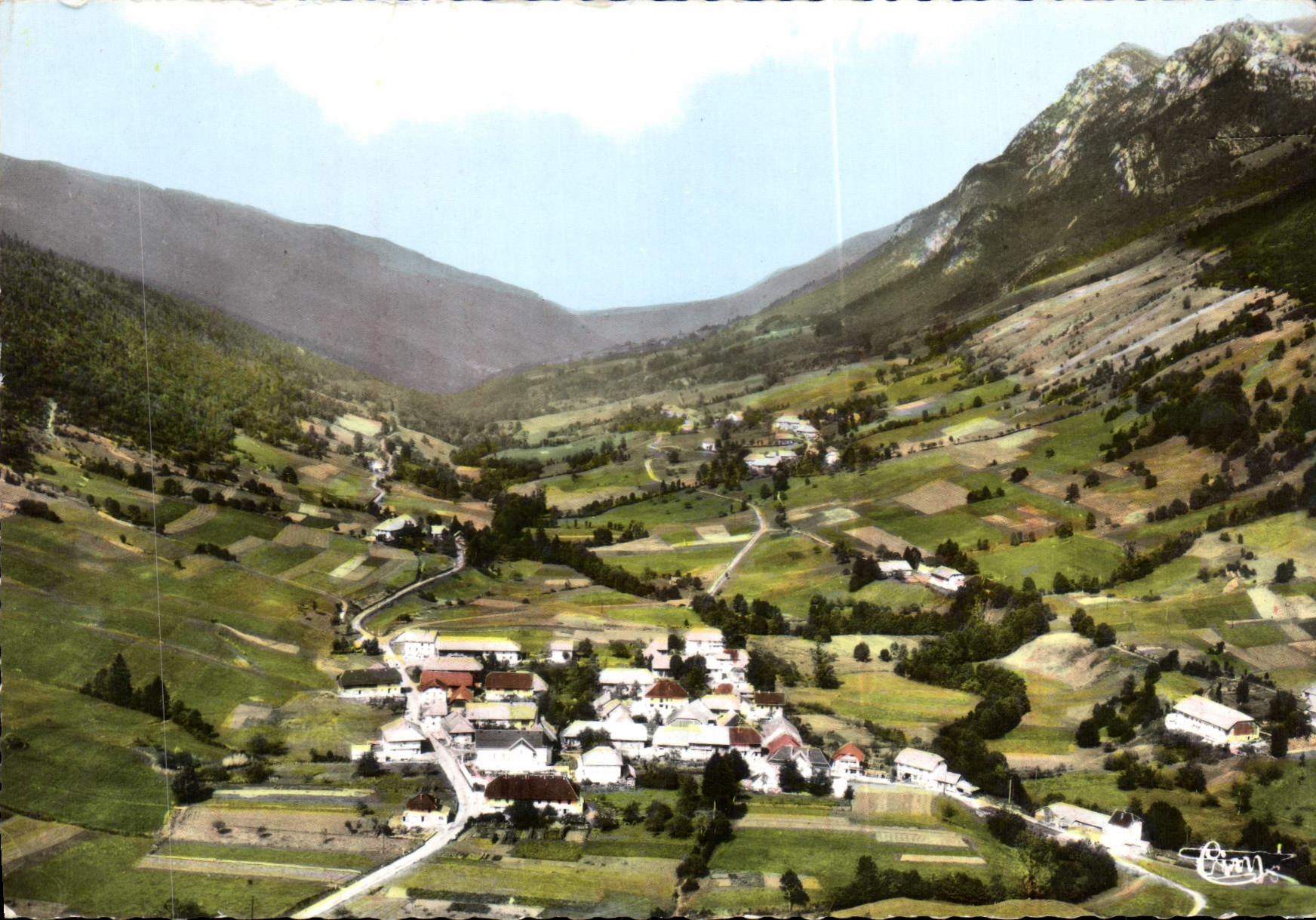 CPSM Aillon Le Jeune Vue Generale