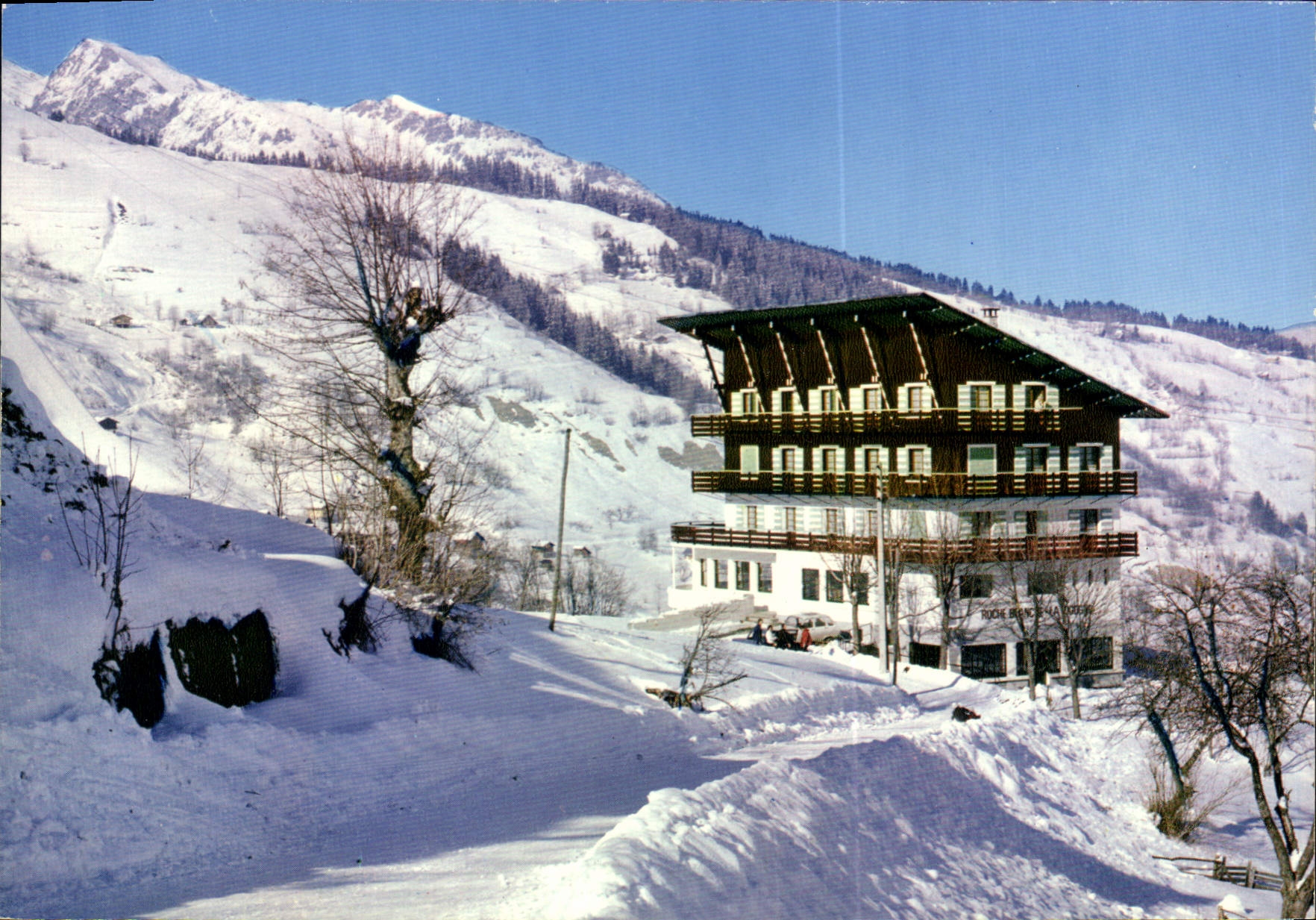 CPSM Les Avanchers La Vigogne Roche Blanche