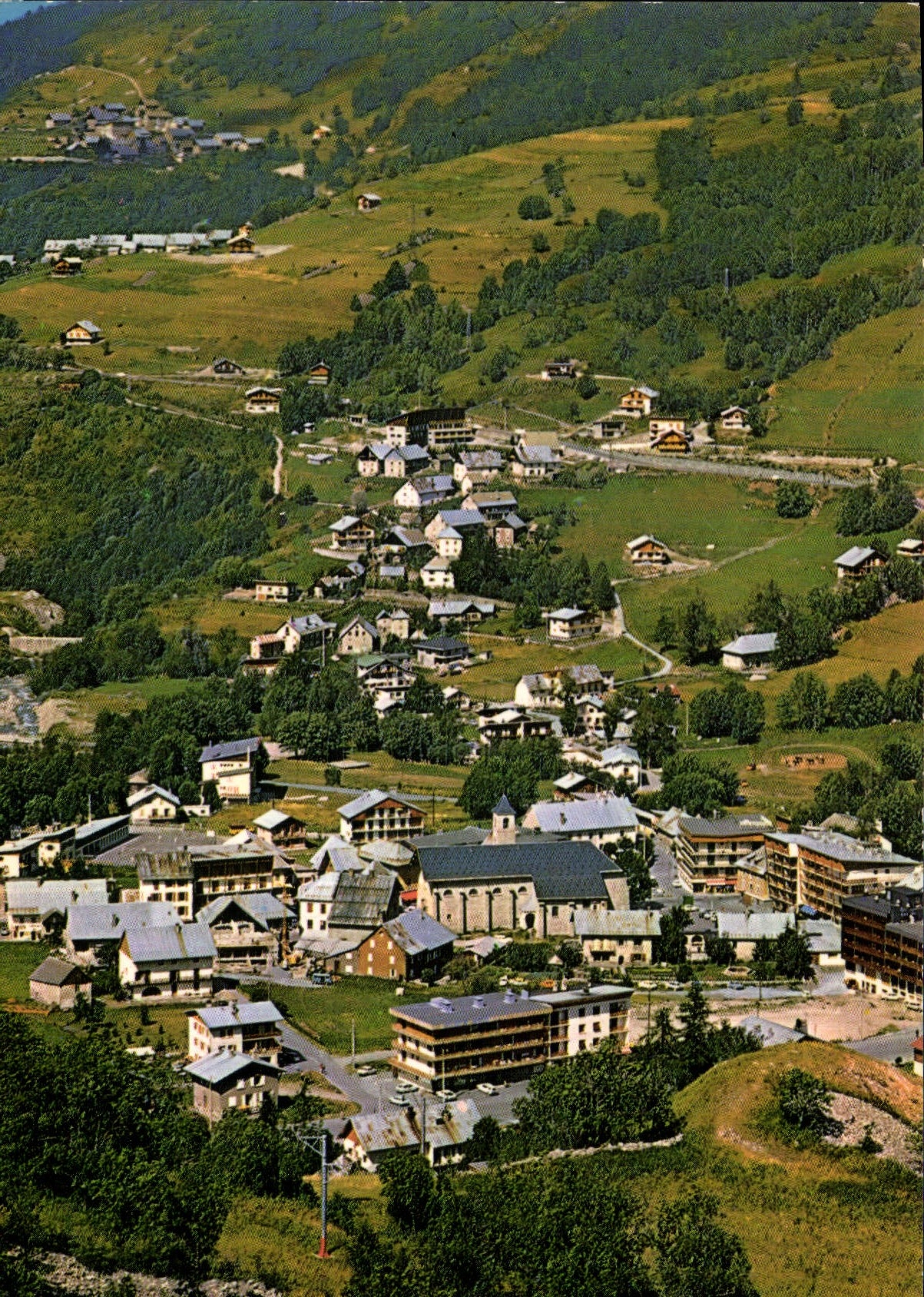 CPSM Valloire Vue Generale Les Hameaux