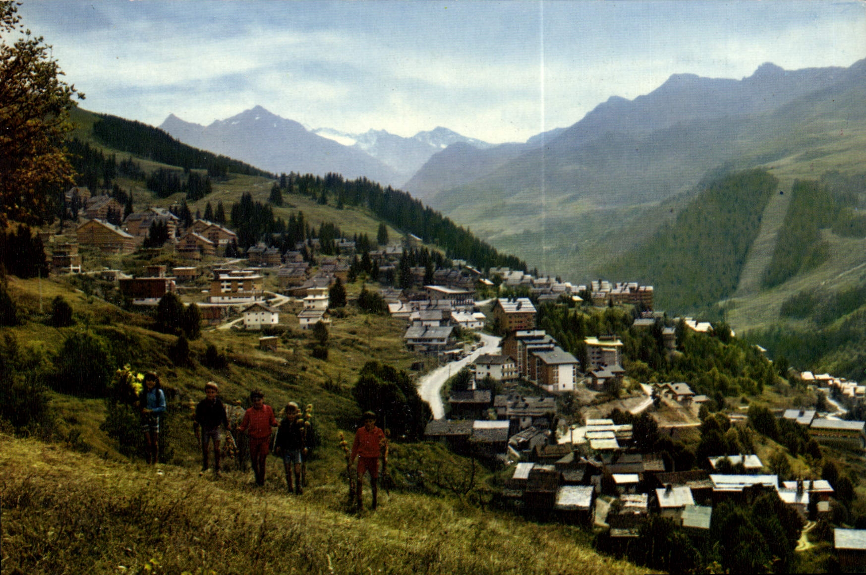 CPSM Meribel Vue D'Ensemble Depuis Chantemouche