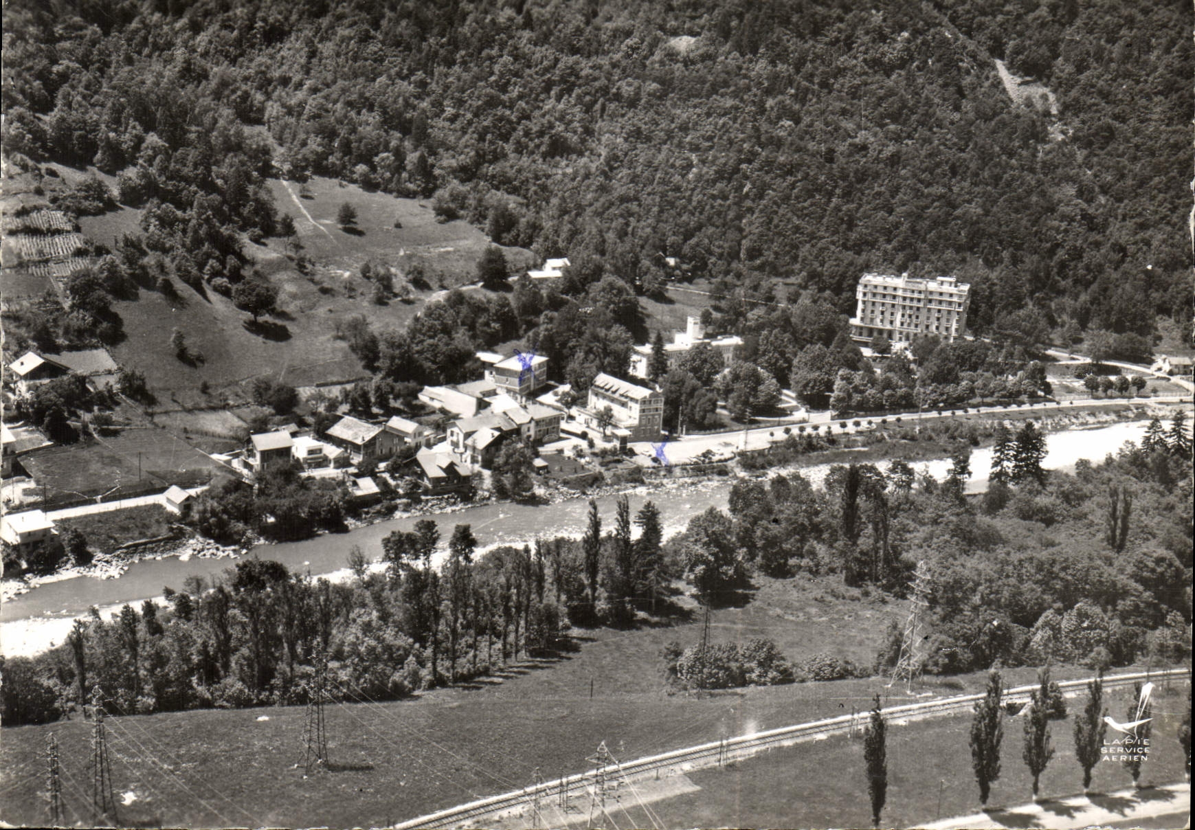 CPSM Avion Au Dessus La Lechere Les Bains L'Hotel Radiana