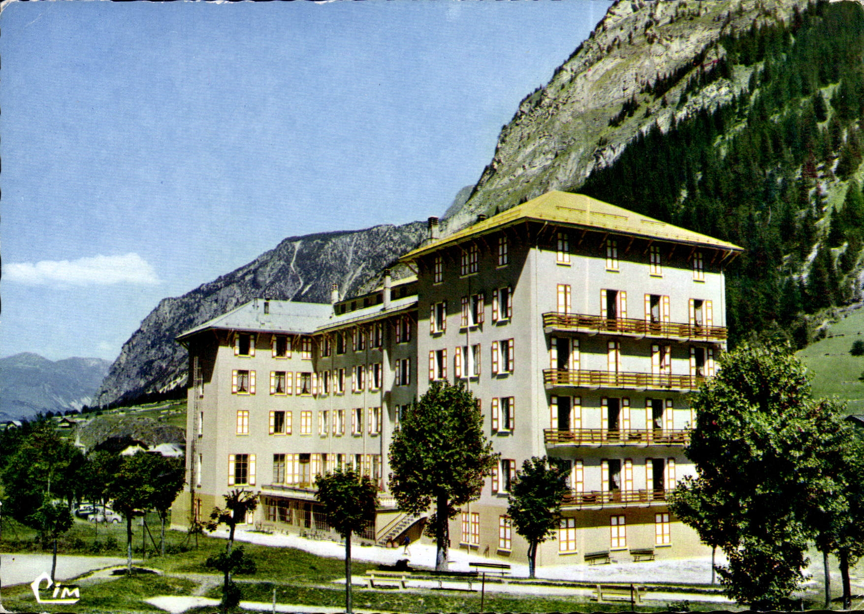 CPSM Pralognan La Vanoise Foyer PTT