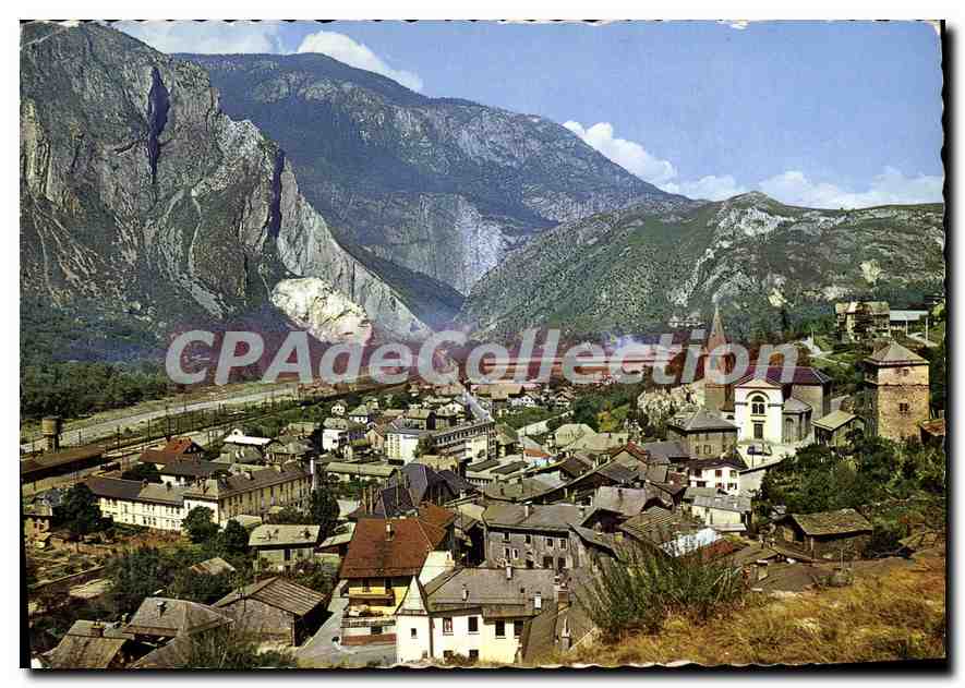 CPSM St Michel De Maurienne Village