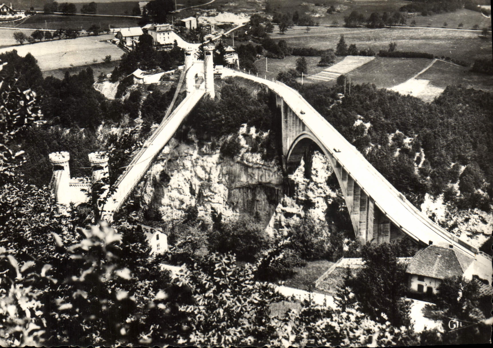CPSM La Savoie Pittoresque Les Ponts De La Caille