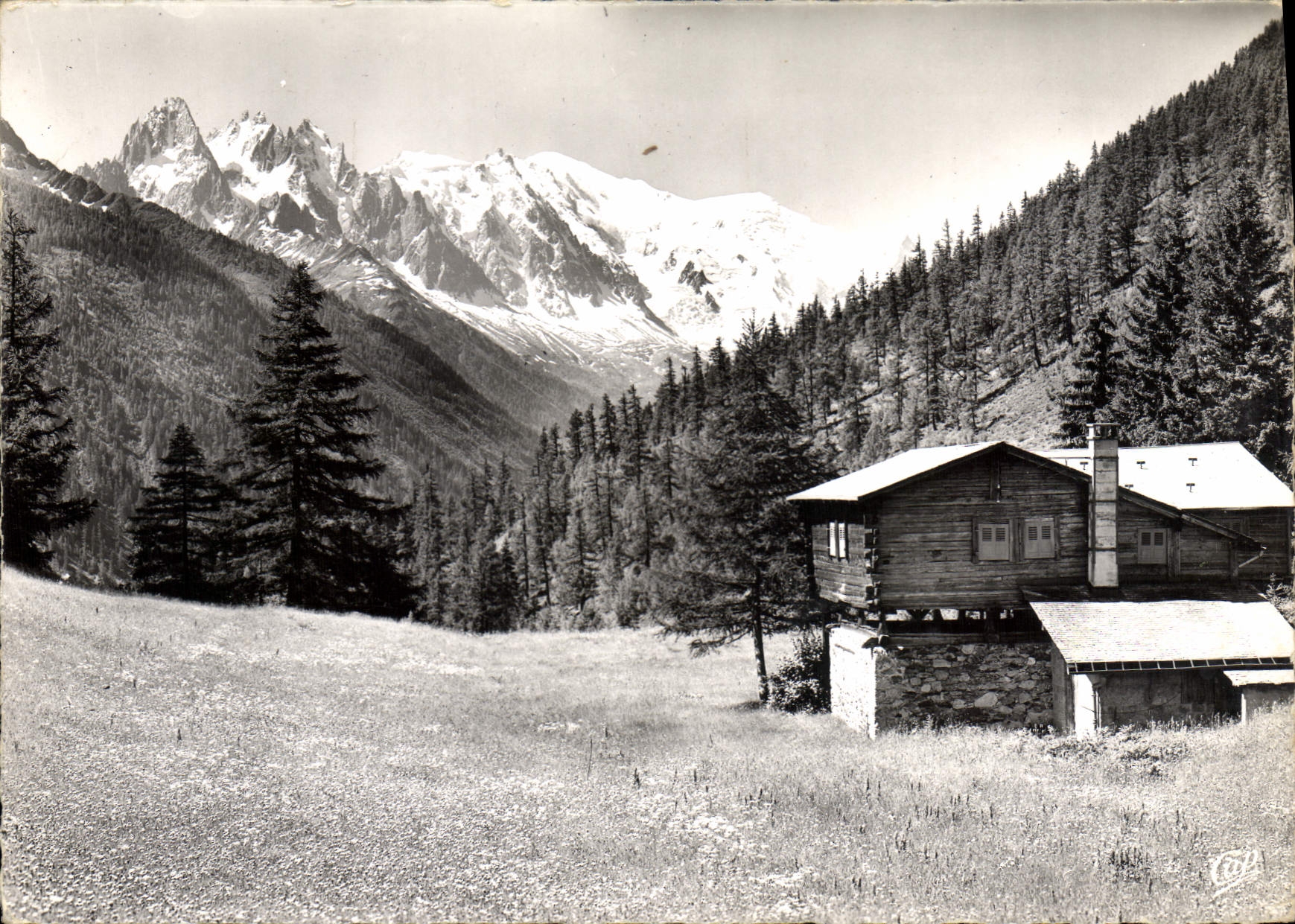 Vallee de Chamonix — Argentière-Trélechamp et la Chaîne du Mont Blanc — Réal-Phota