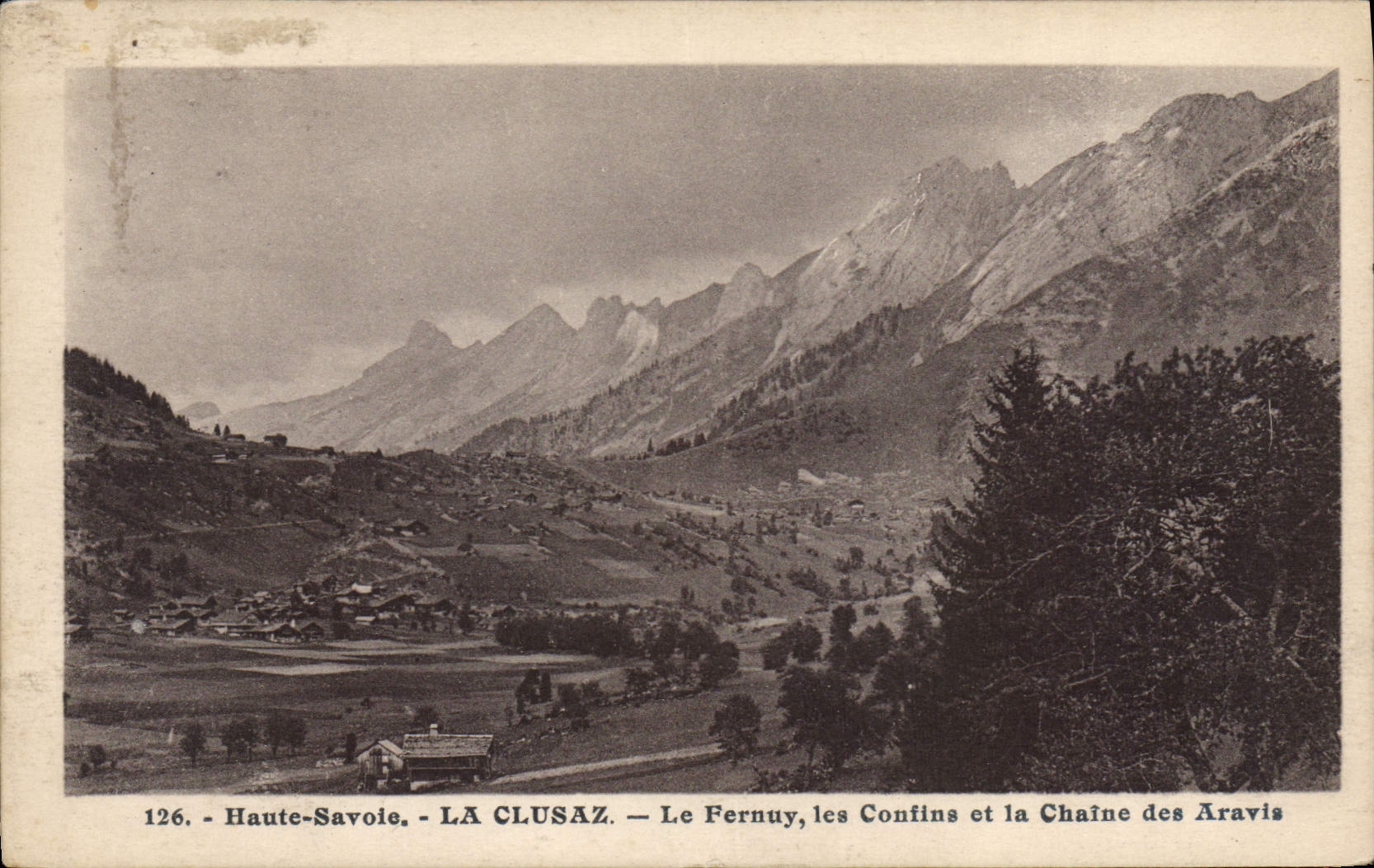 La Clusaz — Le Fernuy, les Confins et la Chaîne des Aravis — n°126