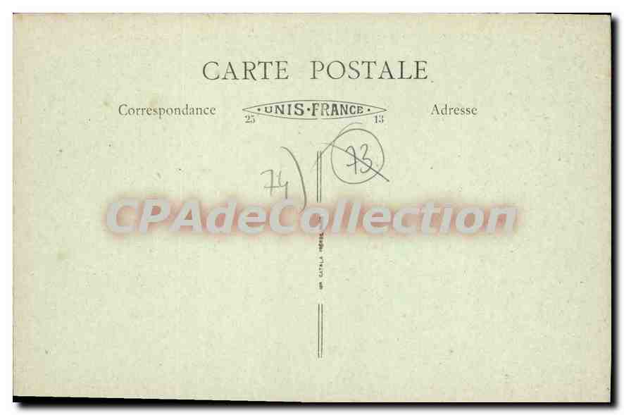 Cluses - Le Pont-Neuf — La Savoie — éditeur B.F. n°7 — Reverso