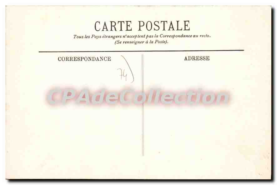 EVIAN-LES-BAINS — Le Débarcadère — CPAdeCollection — Verso