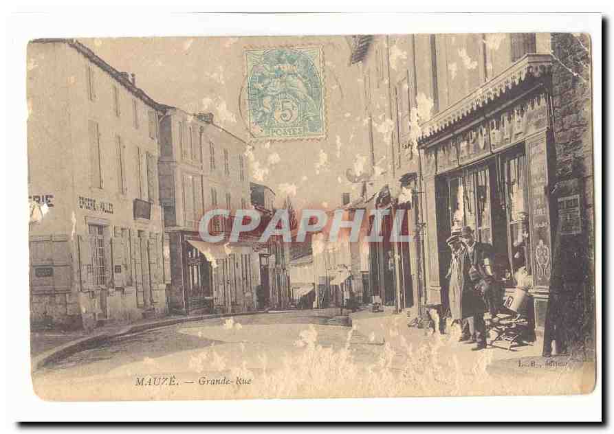 Mauze CPA Grand rue