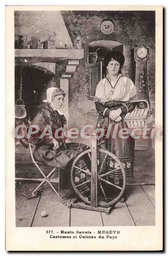 Costumes et Cuisine du Pays — Haute-Savoie - MEGÈVE